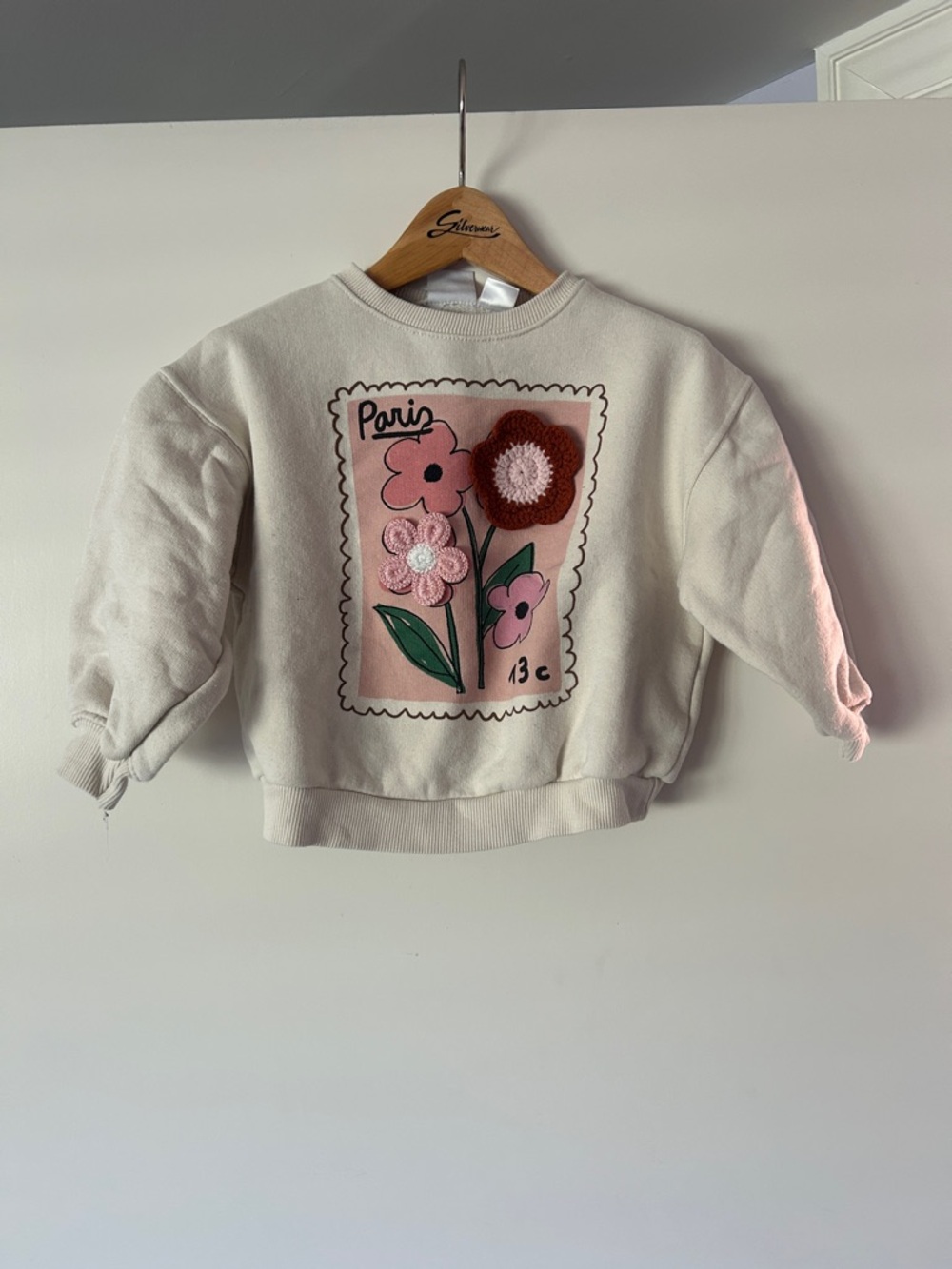 Zara kids Cream Sweatshirt size 4